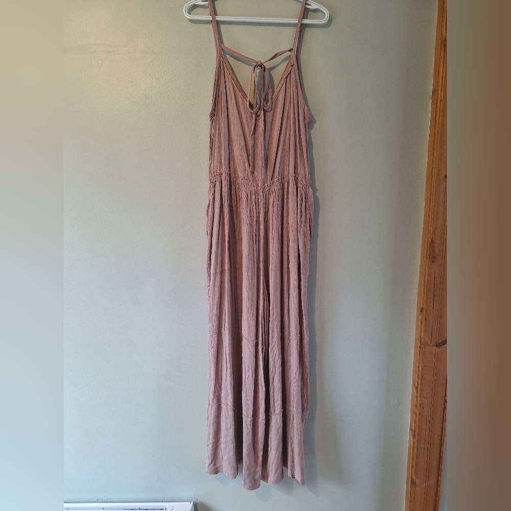 Easel Los Angeles Pink/Mauve Jumpsuit - L